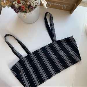 Cropped Stripped Top